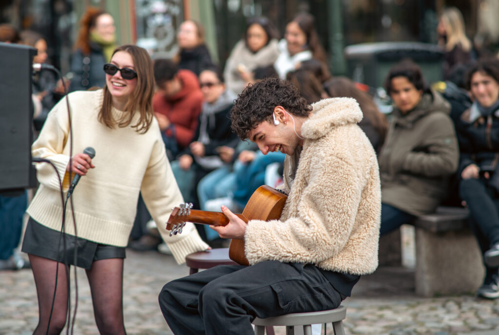 musiker på Lilla Torg